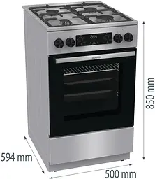 Плита Gorenje GKS5C70HXF - мініатюра 8