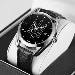 Чоловічий наручний годинник Besta pyzub Leather - мініатюра 7