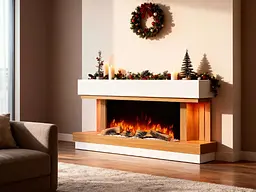 Електрокамін ArtiFlame Sogne AF52 — 3D-ефект полум’я, обігрів до 30 м², Wi-Fi - мініатюра 4