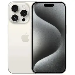 Мобільний телефон Apple iPhone 15 Pro 256Gb White Titanium (REF A) BREEZY (2AMTV43)