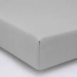 Простирадло на резинці MirSon Linen Caspian Льон 150х190 см сіро-блакитне (2200008248512)