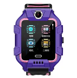 Дитячий Смарт-годинник Smart Watch Y99C 4G Фіолетовий - мініатюра 2