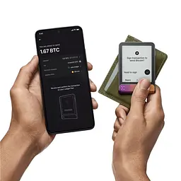 Криптогаманець Ledger Flex Ferro Fuchsia, сенсорний мультивалютний апаратний криптовалютний гаманець з холодним зберіганням, E Ink, підтримкою жестів, підключенням USB/Bluetooth/NFC, комплектом Recovery Key, сумісністю з iOS/Android/Windows/macOS - мініатюра 5