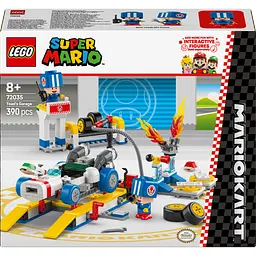Уцінка. Конструктор LEGO Super Mario Mario Kart - Toad's Garage 390 деталей (72035) 