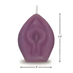 Свічка Eden’s Candle - Vanilla Scented Vagina - Eggplant SHOTS 36-CP.1154 100505 - мініатюра 3