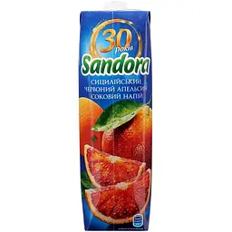 Напій соковий Sandora Сицілійський червоний апельсин 950 мл (719492) - мініатюра 4