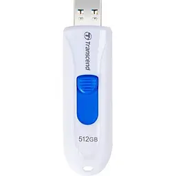 USB флеш накопичувач Transcend 512GB JetFlash 790 White USB 3.1 (TS512GJF790W)