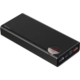 Портативна батарея Powerbank Baseus Mulight PD3.0+QC3.0 30000 mAh PPMY-01 Black