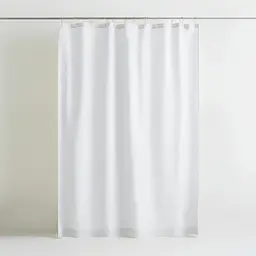 Шторка для душу та ванної Cosas з кільцями 180х180 snow, білий (ShowerCurtains_01Snow_DUK_180x180_Hook) - мініатюра 2