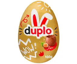 Шоколадне яйце Ferrero Duplo Великодне Золоте 100 г
