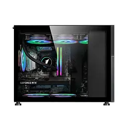 Корпус 1stPlayer Mi6-EV Black без БЖ (Mi6-EV-BK) Без БП - мініатюра 4