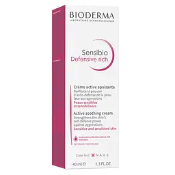 Крем для обличчя Bioderma Defensive Rich, 40 мл (28695W) - мініатюра 2