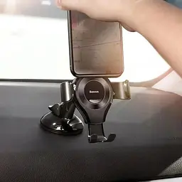Автотримач Baseus Osculum Type Gravity Car Mount (SUYL-XP01) - мініатюра 9