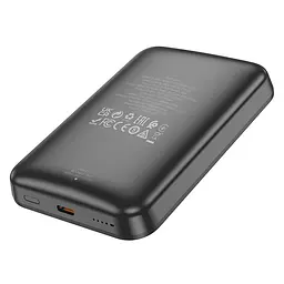Портативна батарея Power Bank Borofone BJ63A 10000mAh PD20W (бездротова зарядка) Чорний - мініатюра 4