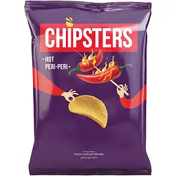 Чипси картопляні Chipster's Hot Peri Peri 100 г