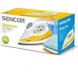 Праска Sencor біло-жовтий 1600 Вт (SSI2028YL) - мініатюра 3