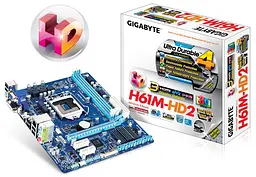 Материнська плата Gigabyte GA-H61M-HD2 LGA 1155 (GA-H61M-HD2) Б/В