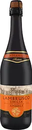 Вино ігристе Fontale Lambrusco Emilia Rosso Amabile червоне напівсолодке 0.75 л - мініатюра 3