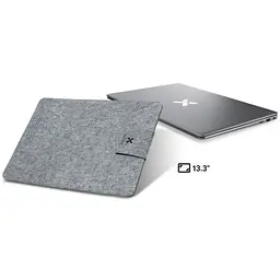 Чохол до ноутбука Vinga 13" NSF130 Gray (NSF130GY) - мініатюра 4