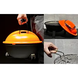 Портативний вугільний гриль O-Grill O-Burger 30 cm (888200) - мініатюра 4