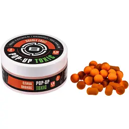 Бойли Brain Toxic Pop-Up Double Fruit (cлива + ананас) 10 mm + 8x12 mm 34 g