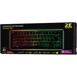 Клавіатура ігрова 2E Gaming KG360 безпровідна з підсвіткою black (2E-KG360UBK) - мініатюра 5