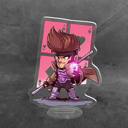 Акрилова колекційна фігурка Чібі Chibi Гамбіт 10 cм - мініатюра 2