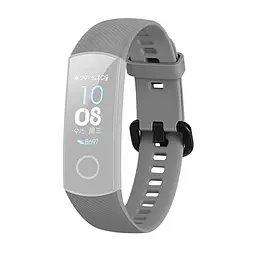 Ремінець для фітнес-браслета MIIQNUS для Honor Band 4 і 5 сірий - мініатюра 2