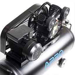 Компресор двоциліндровий пасовий Apro OFBD-100 2,2кВт 402 л/хв 100 л 30412 - мініатюра 8