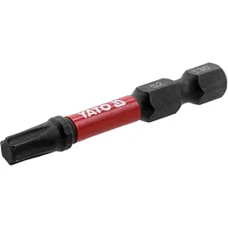 Насадка викруткова ударна Yato Torx T30х50 мм HEX 1/4 2 шт. (YT-78056) - мініатюра 2