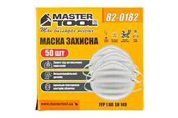 Респіратор від пилу MasterTool пелюстки в упаковці 50 шт. - мініатюра 3