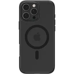 Прозорий чохол Spigen Ultra Hybrid MagSafe Frost Black для iPhone 16 Pro (ACS08134) - мініатюра 2