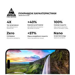 Скло захисне Armorstandart Pro Apple iPhone 15 (ARM71483) - мініатюра 5