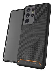 Протиударний чохол Gear4 Battersea D3O для Samsung Galaxy S21 Ultra 5G Black - мініатюра 3