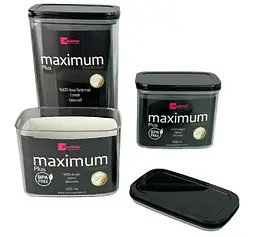 Набір акрилових контейнерів Motek Max Plus 3 шт з кришкою (1,1 л + 2,25 л + 1,1 л) (MAXP-SET 2) - мініатюра 5