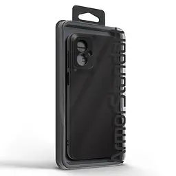 Чехол-накладка для смартфона Motorola G55 5G противоударный, силиконовый, термополиуретановый (ТПУ), с защитой камеры и корпуса, черный, защита всего корпуса, ArmorStandart (ARM81199) - мініатюра 5