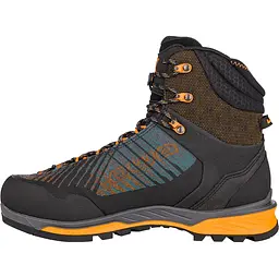 Черевики чоловічі Lowa Mangart GTX Mid 42,5 Сірий-Помаранчевий - мініатюра 4