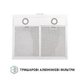 Витяжка плоска Perfelli PL 6002 W LED - мініатюра 5