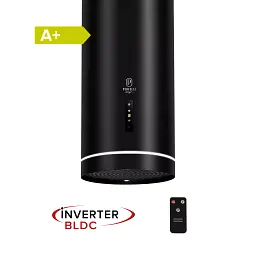 Витяжка пристінна PERFELLI DESIGN RICCO 35 NERO SILENZIO - мініатюра 2
