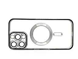 Чохол до мобільного телефона BeCover TPU Chrome Case (MagSafe) для Apple iPhone 16 Pro Max Silver (712088) - мініатюра 4