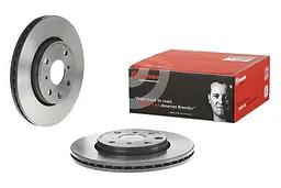 Диск гальмівний вентильований Toyota Aygo, Peugeot 107, 108 05-25р Brembo (09.9928.11)