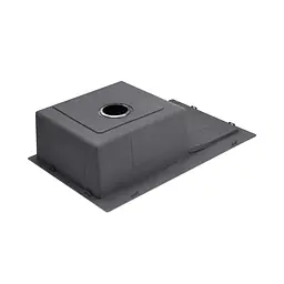 Кухонна мийка Kroner KRP Schwarze - 7844HM PVD (3,0/1,0 мм) CV025277, Чорний - мініатюра 5