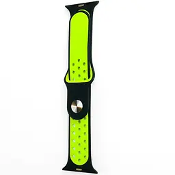 Ремінець Apple Watch Nike Sport 42/44/45/46/49 mm Чорний/Volt