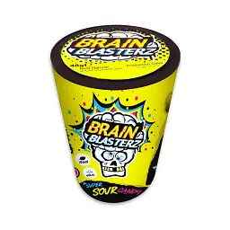 Льодяники Brain Blasterz Original Hard Candy Tub 48 г - мініатюра 2