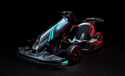 Segway Карт GoKart PRO 2, сіро-блакитний - мініатюра 2