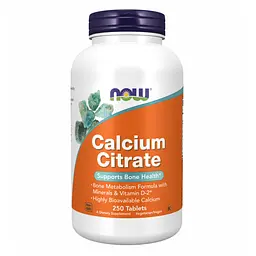 Кальцій цитрат з мінералами, Calcium Citrate W/Min - 250 tabs