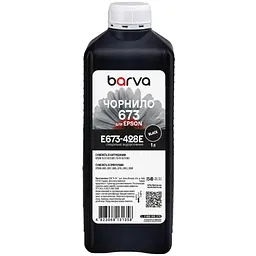 Чорнило Barva Epson 673 1 л, special, black (E673-428e)