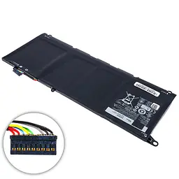 Батарея для ноутбука Dell JD25G (XPS 13 9343, 9350) 7.4V 52Wh Black - мініатюра 2