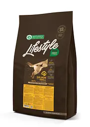 Беззерновий корм з лососем та крилем для цуценят (стартер) Nature's Protection Lifestyle Grain Free Salmon, 10 кг