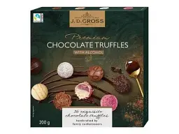 Цукерки трюфельні J.D.Gross з алкоголем 200 г.